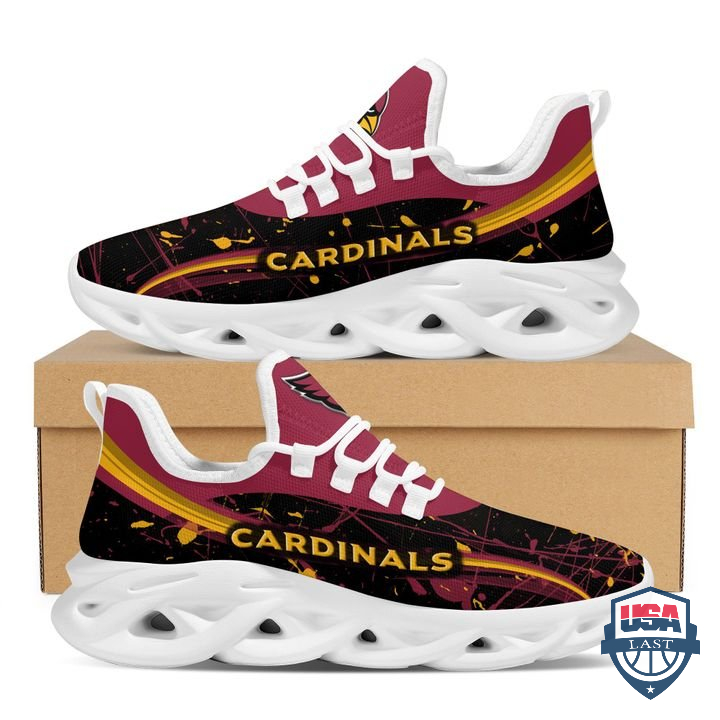 Arizona Cardinals Splash Colors Max Soul Sneaker 03