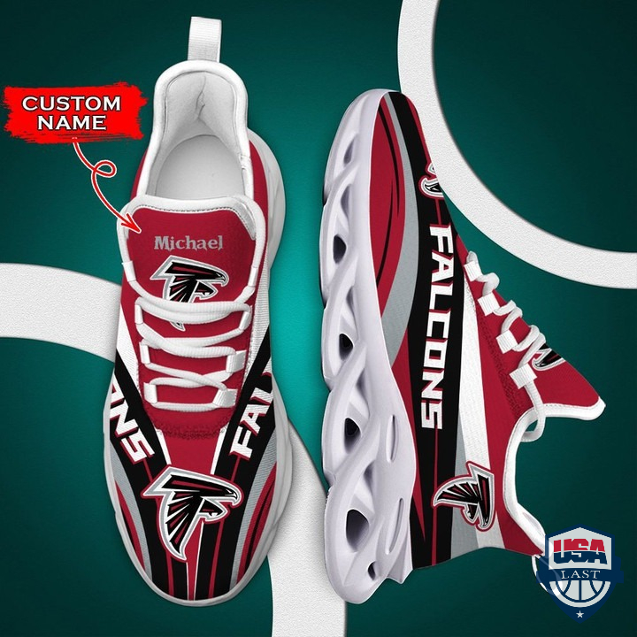 Atlanta Falcons Luxury Max Soul Shoes Custom Name