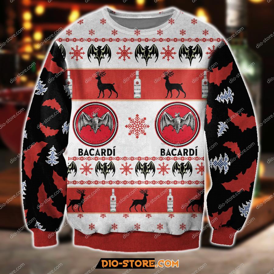 Bacardi Wine Christmas Sweater