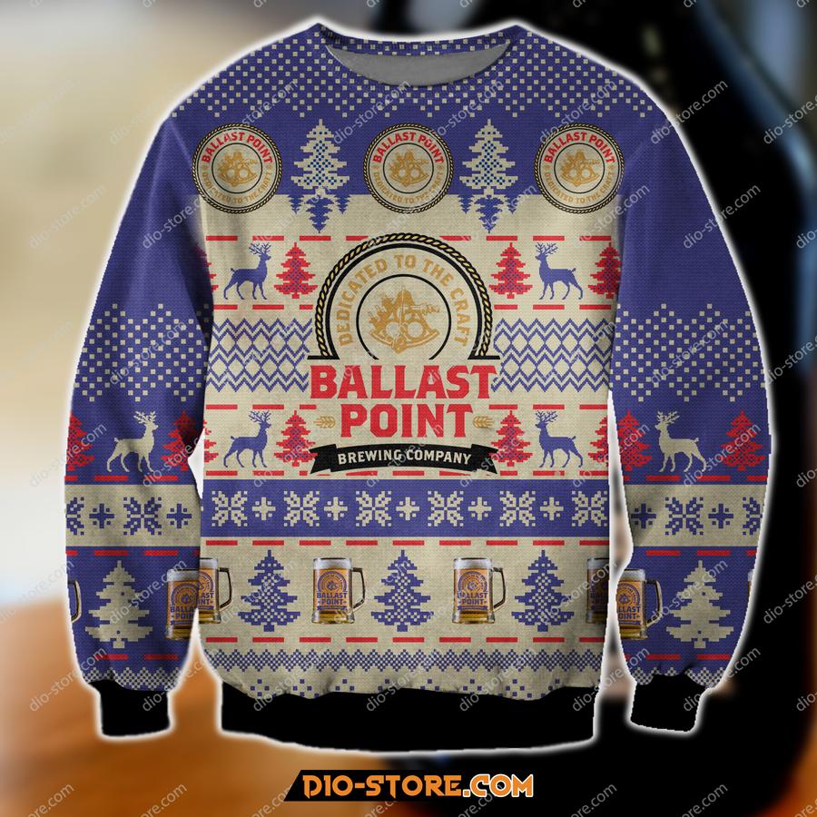 Ballast Point Beer Brewing Company Christmas Sweater