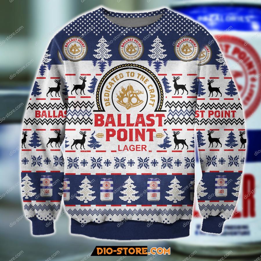 Ballast Point Beer Lager Christmas Sweater