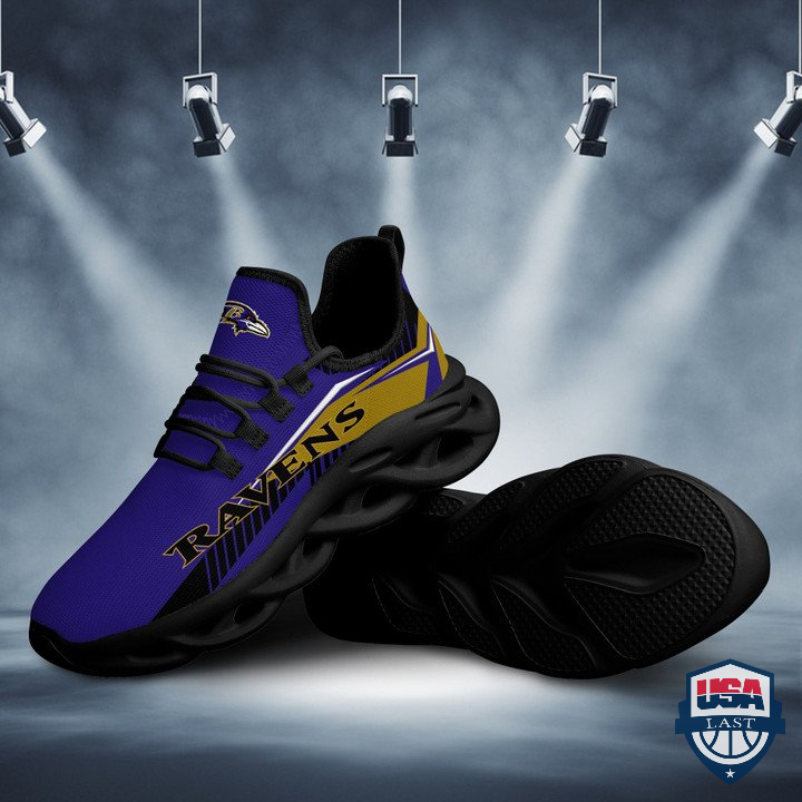 Baltimore Ravens Max Soul Shoes Logo American Football 10