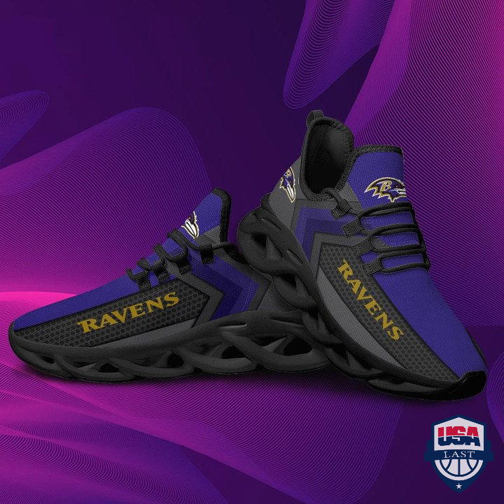 Baltimore Ravens NFL Max Soul Sneaker For Men Women 14