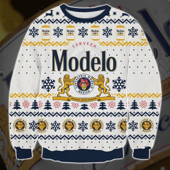 Cerveza Modelo Ugly Christmas Sweater