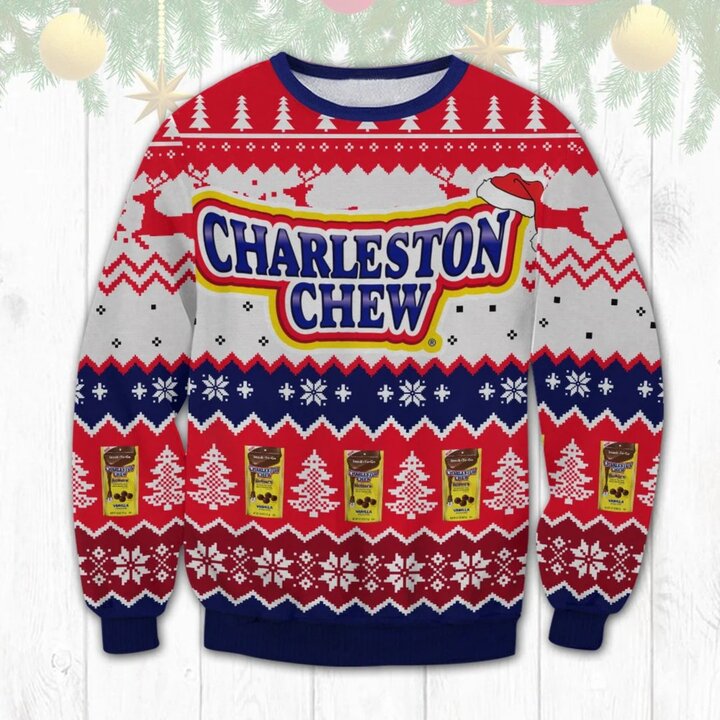 Charleston Chew Ugly Christmas Sweater