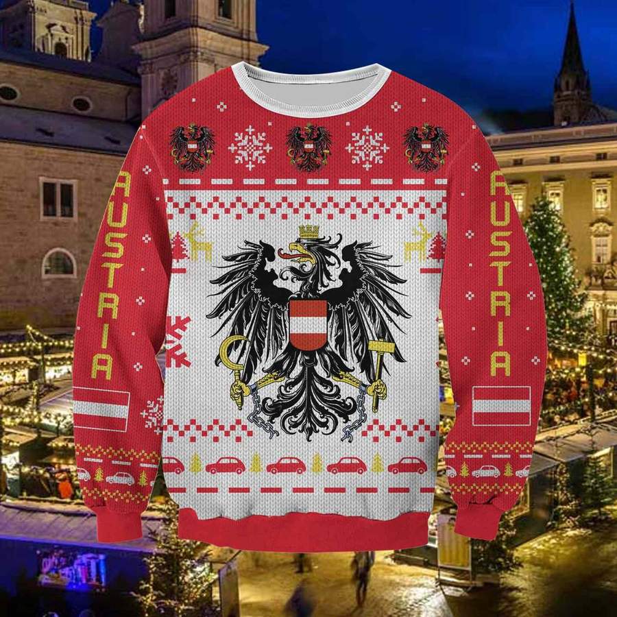 Coat of arms of Austria Christmas Sweater