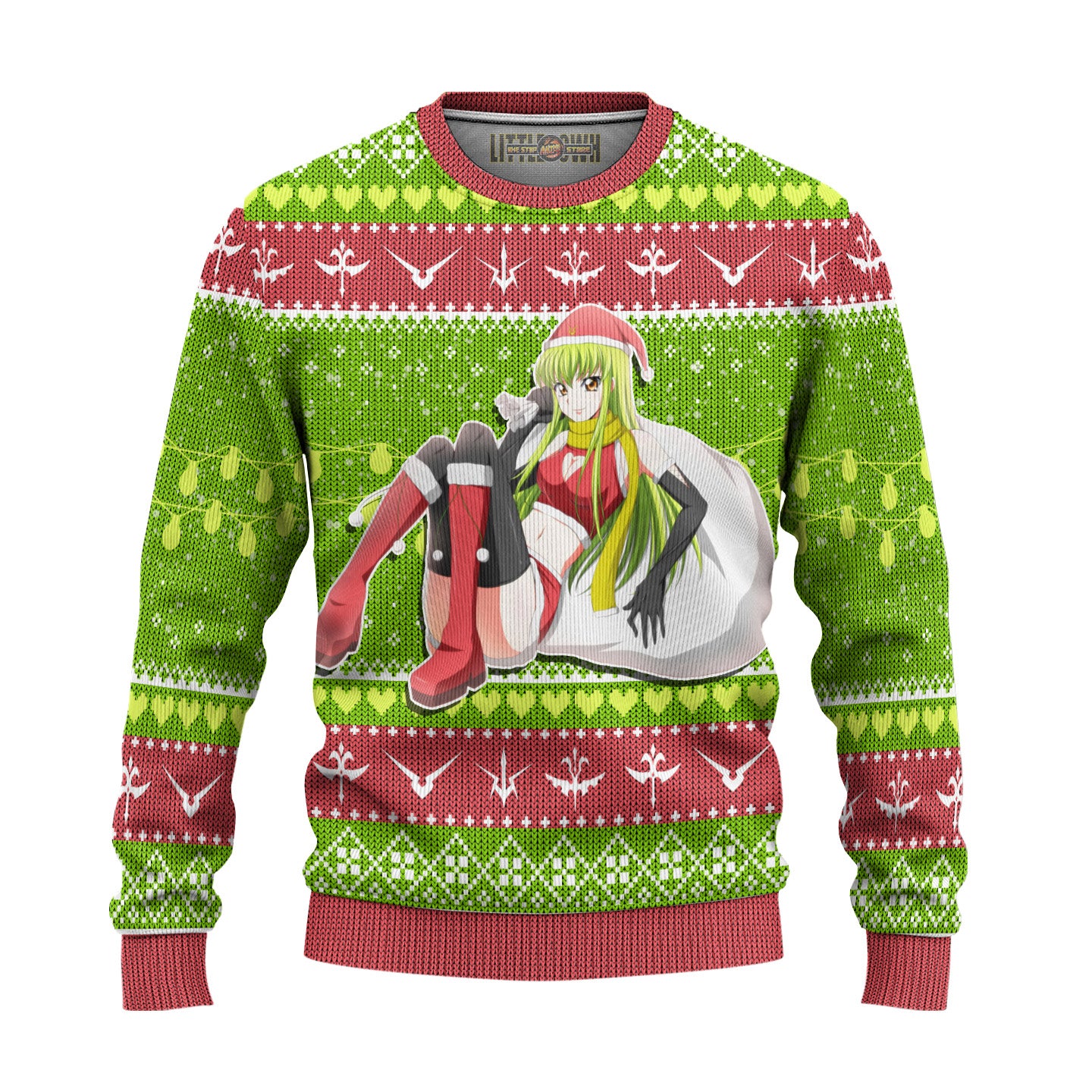 CC Anime Ugly Christmas Sweater Custom Code Geass Gift For Fans