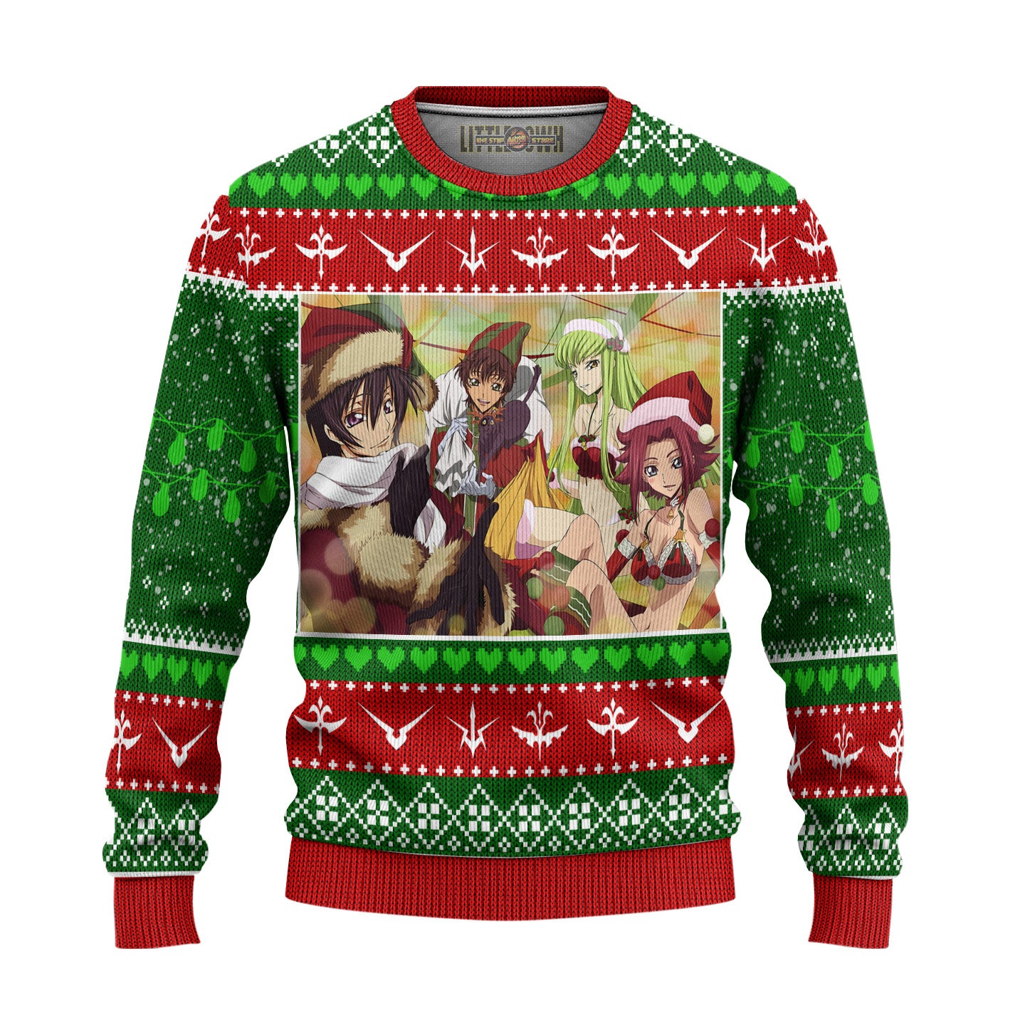 Code Geass Anime Ugly Christmas Sweater Custom Gift For Fans