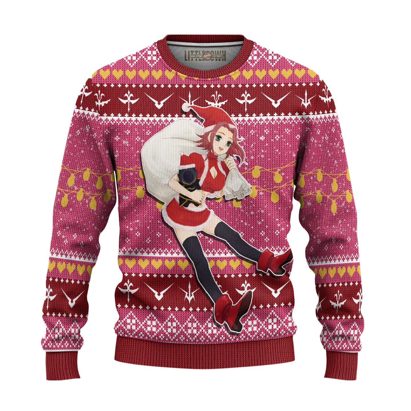 Kallen Stadtfeld Anime Ugly Christmas Sweater Custom Code Geass Gift For Fans