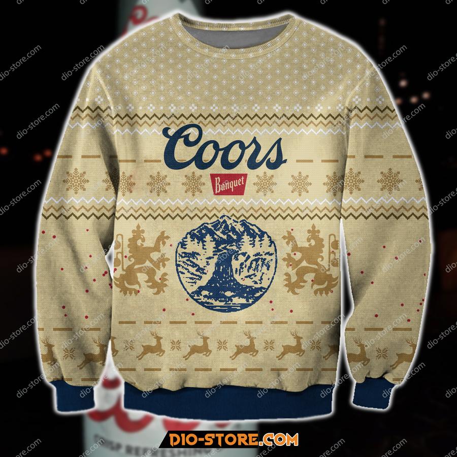 Coors Banquet Beer Christmas Sweater