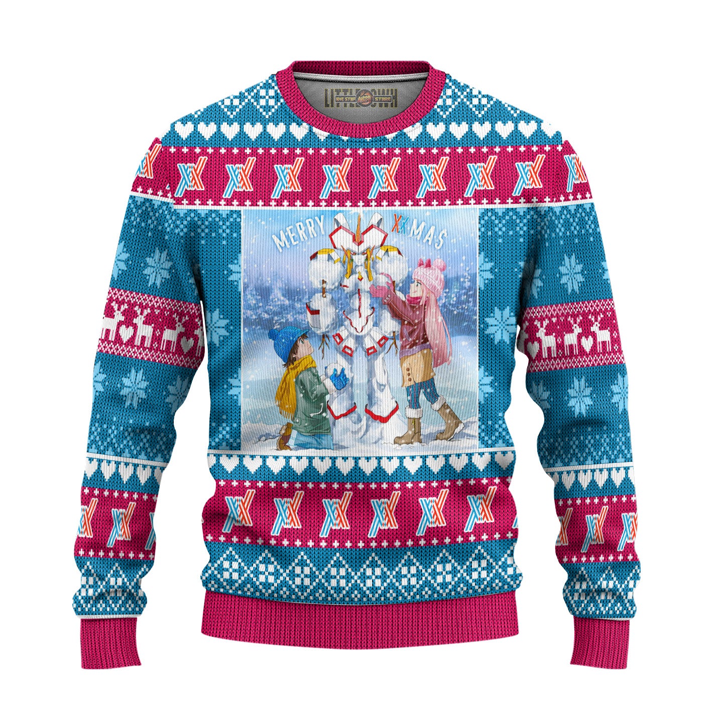 Darling In The Franxx Anime Ugly Christmas Sweater Custom Gift For Fans