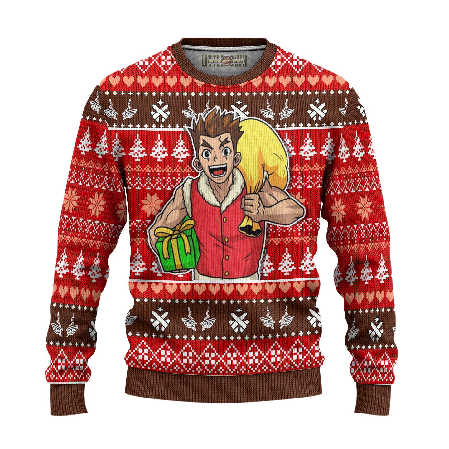 Taiju Oki Anime Ugly Christmas Sweater Custom Dr Stone Gift For Fans