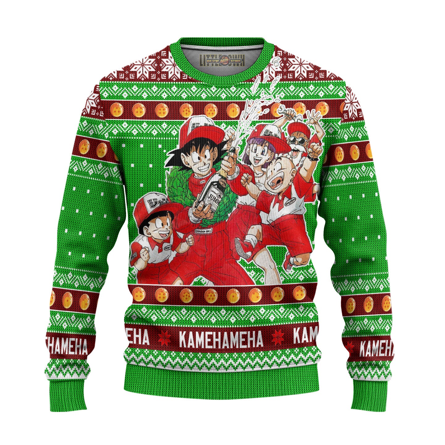 Dragon Ball Anime Ugly Christmas Sweater Characters Gift For Fans