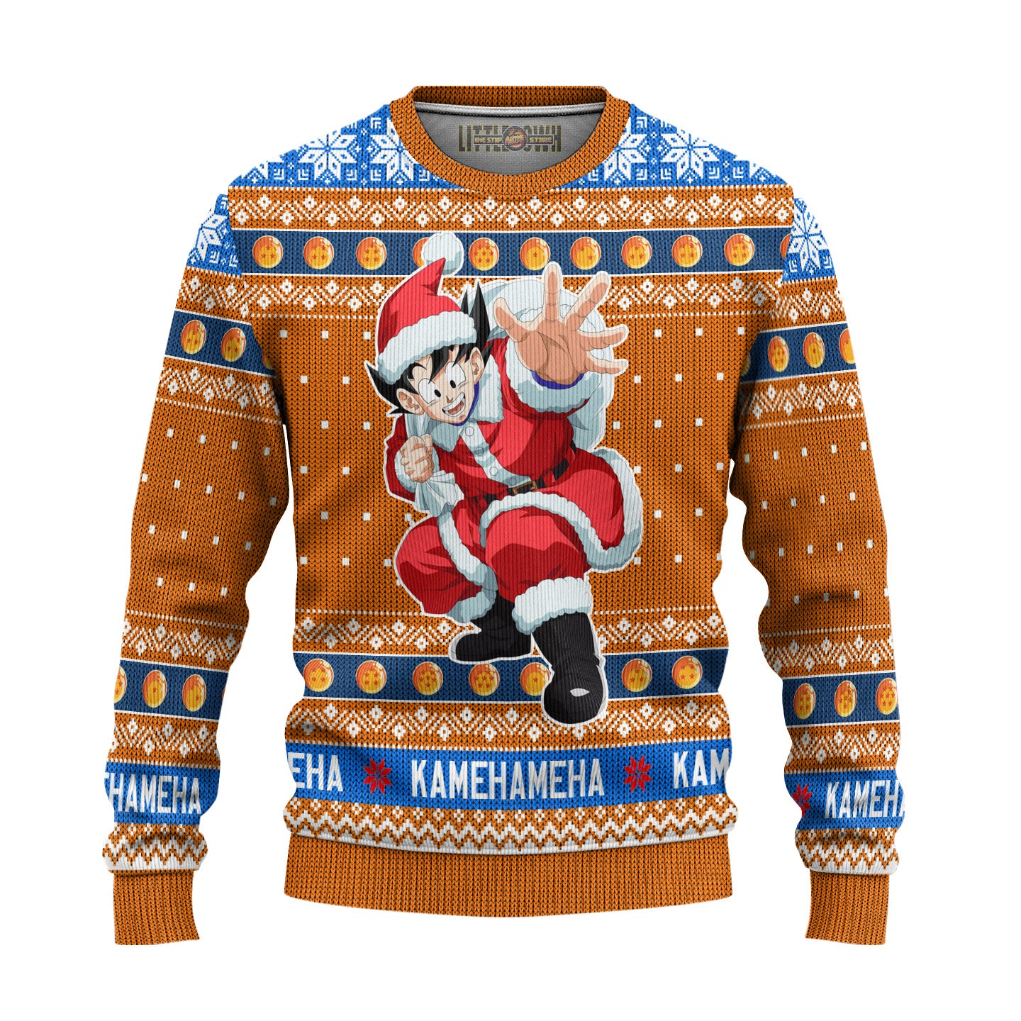 Dragon Ball Son Goku Anime Ugly Christmas Sweater Gift For Fans
