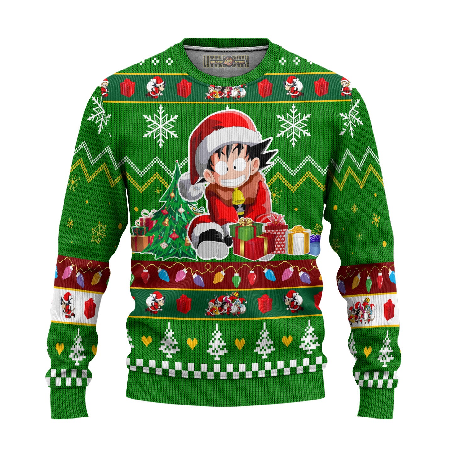 Son Goku Anime Ugly Christmas Sweater Dragon Ball Gift For Fans