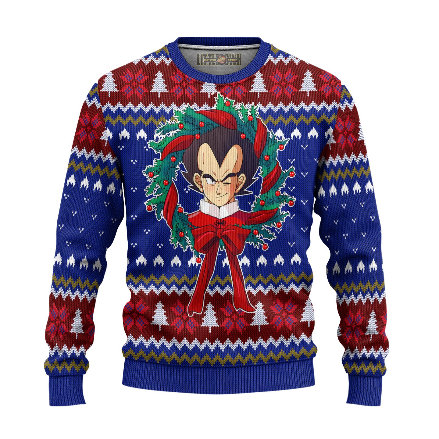Vegeta Dragon Ball Z Anime Ugly Christmas Sweater Gift For Fans