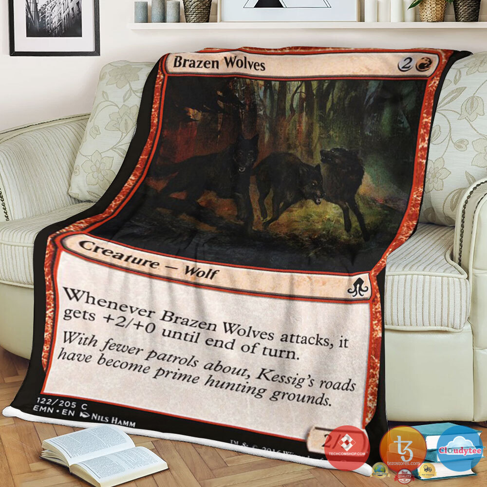 Eldritch Moon 122 Brazen Wolves Blanket