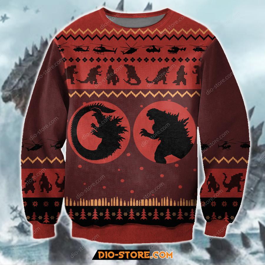 Gozilla Christmas Sweater