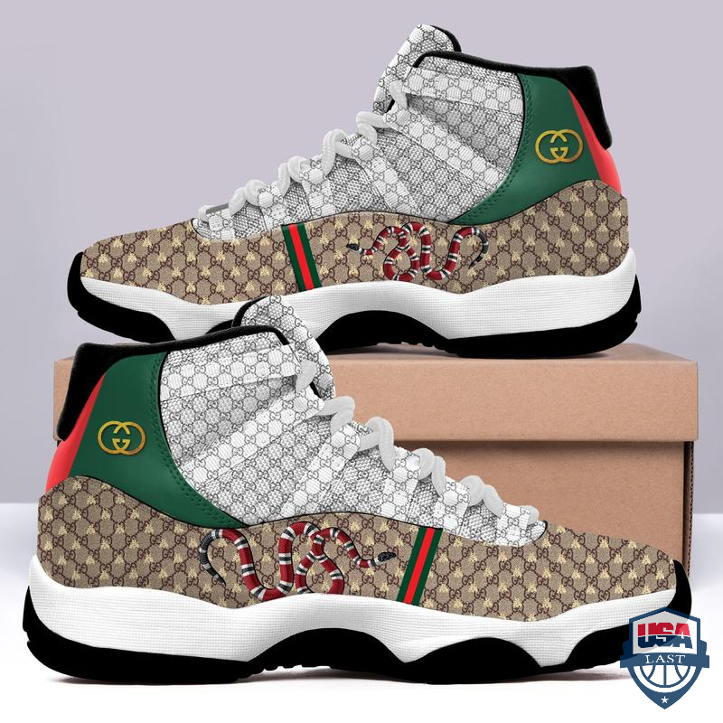 Gucci Snake Air Jordan 11 Shoes Sport Sneaker
