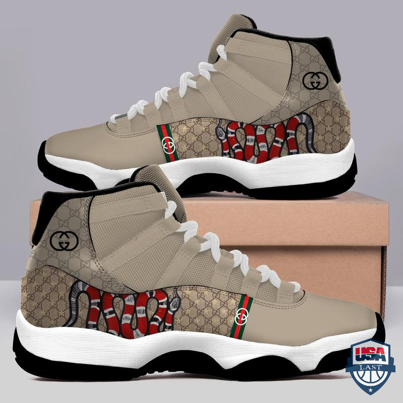 Gucci Star Pattern Air Jordan 11 Shoes
