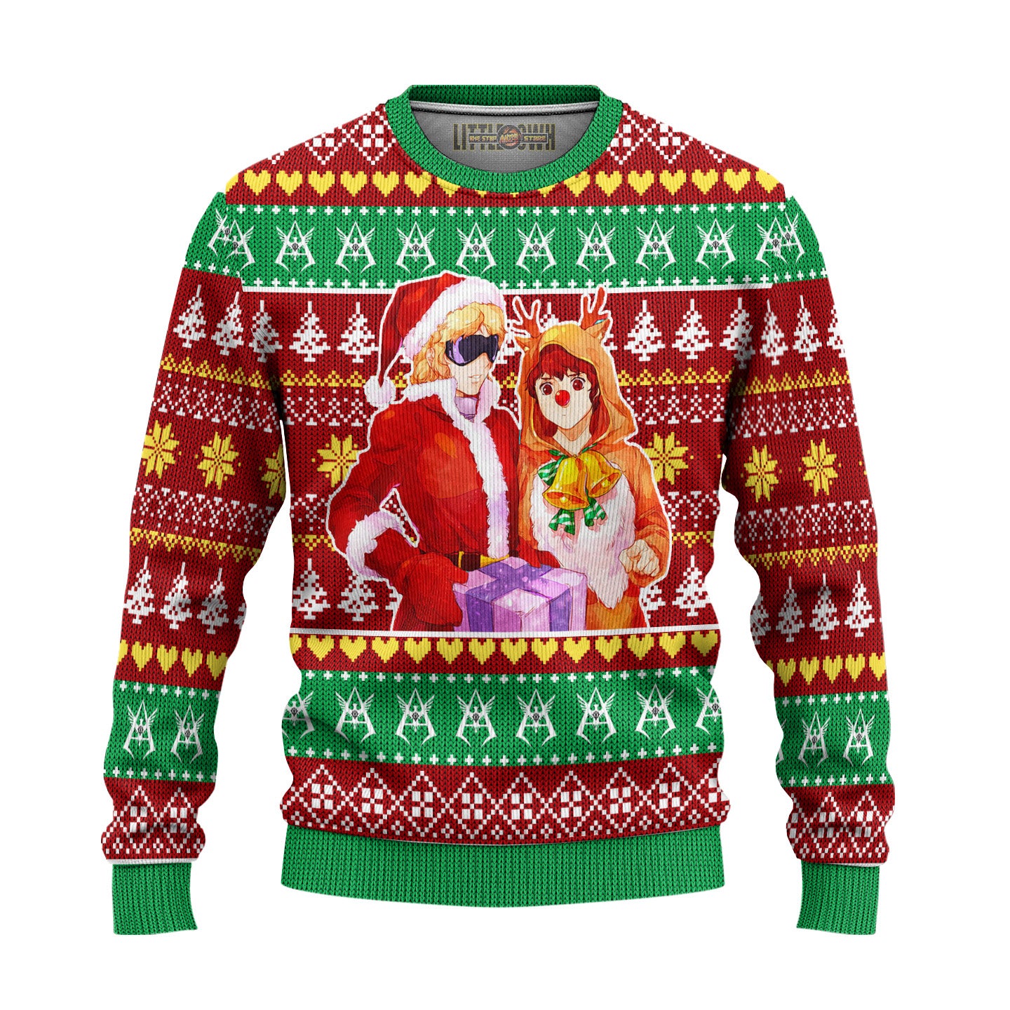 Char Aznable Anime Ugly Christmas Sweater Custom Gundam Gift For Fans