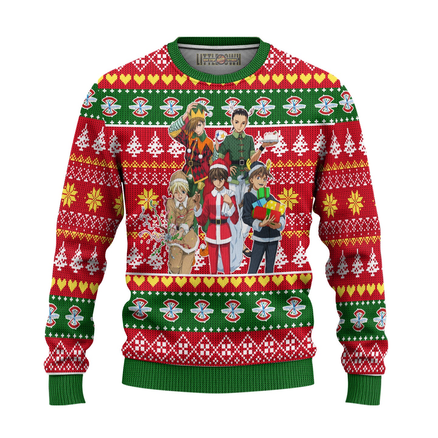 Gundam Team Anime Ugly Christmas Sweater Custom Gift For Fans