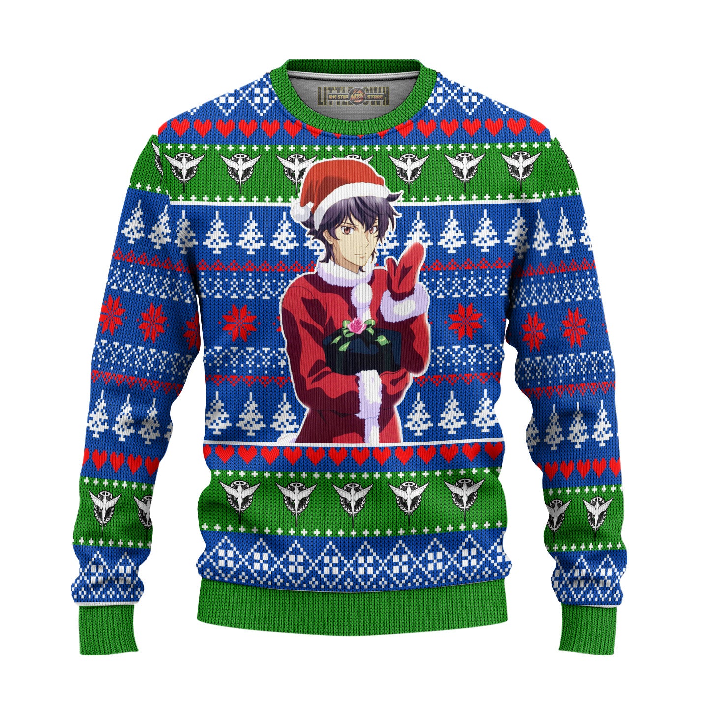 Setsuna F Seiei Anime Ugly Christmas Sweater Custom Gundam Gift For Fans