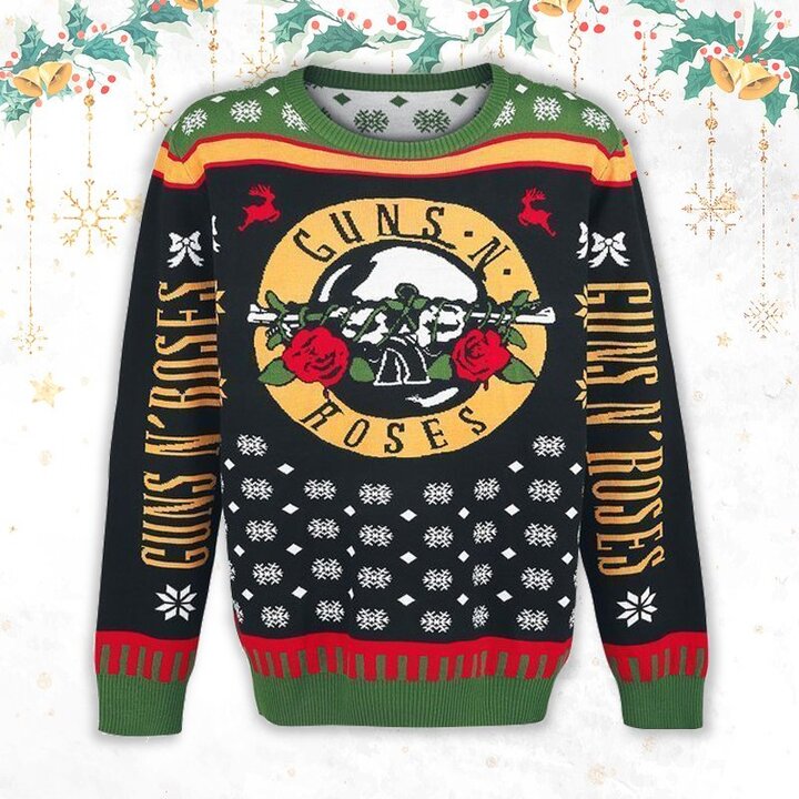 Guns N’Roses Christmas Ugly Sweater