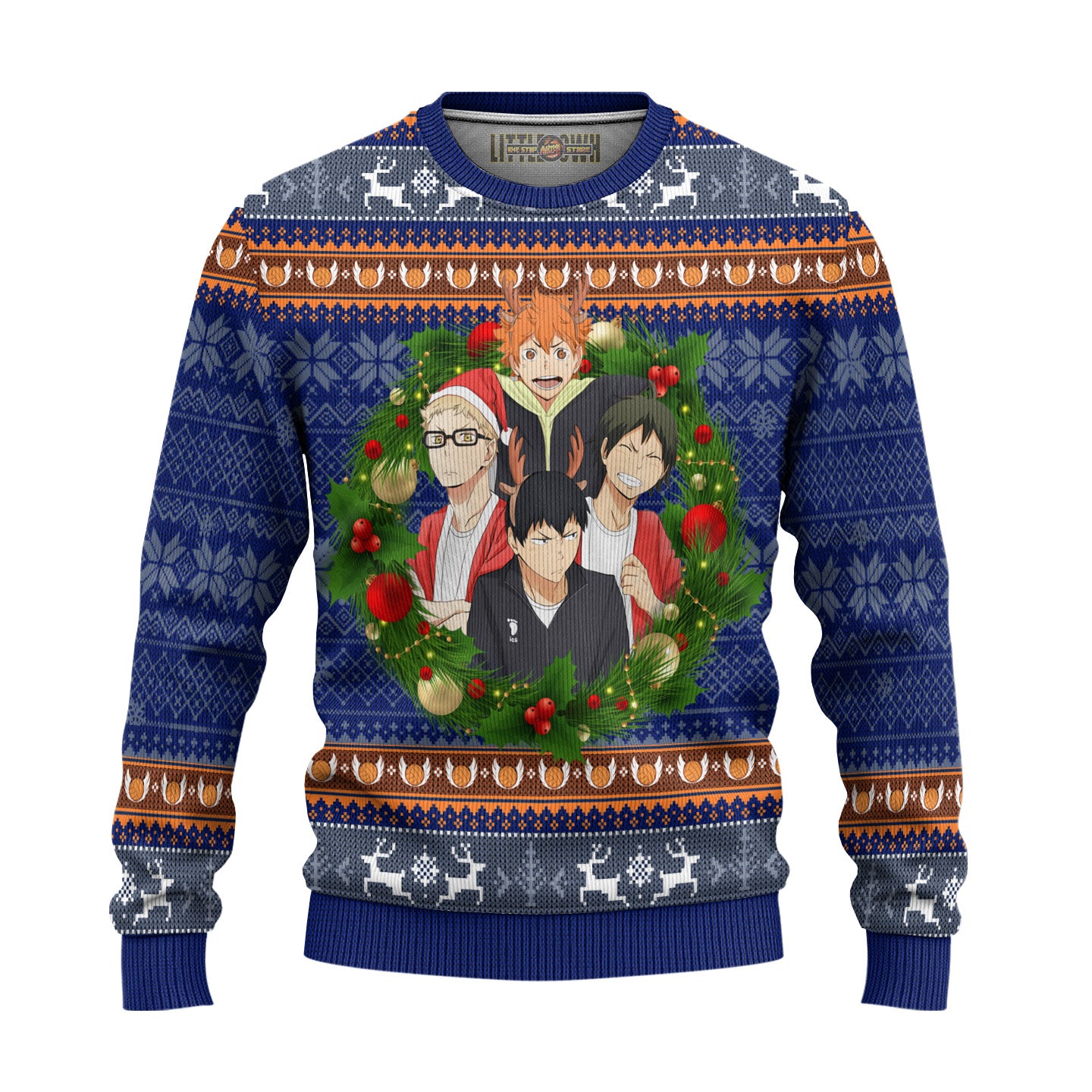 Haikyuu Ugly Christmas Sweater Anime Gift For Fans