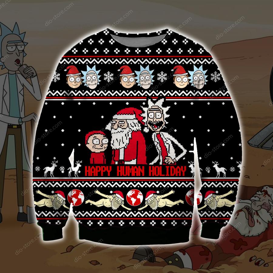 Happy Human Holiday Christmas Sweater