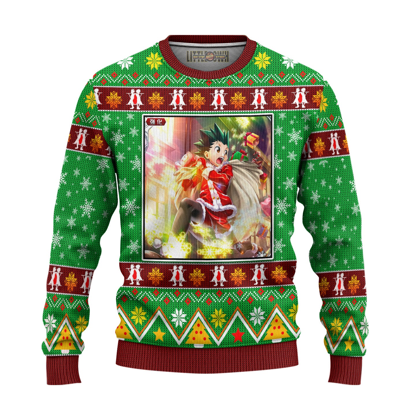 Gon Freecss Anime Ugly Christmas Sweater Hunter x Hunter Gift For Fans