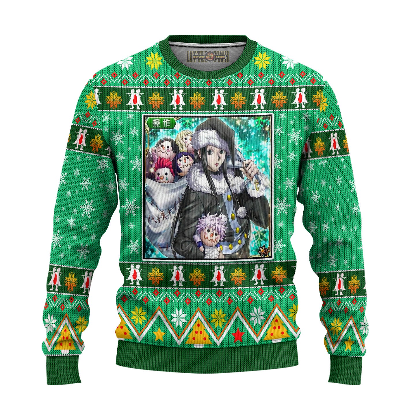 Illumi Zoldyck Anime Ugly Christmas Sweater Hunter x Hunter Gift For Fans