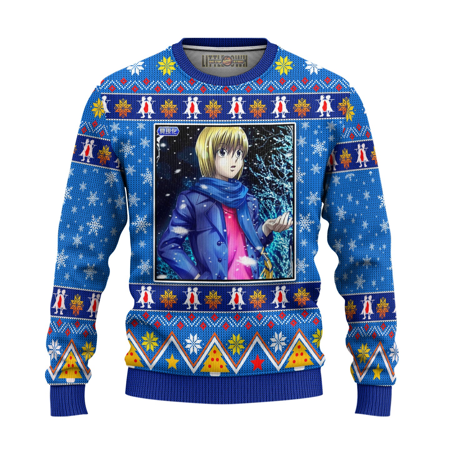 Kurapika Anime Ugly Christmas Sweater Hunter x Hunter Gift For Fans