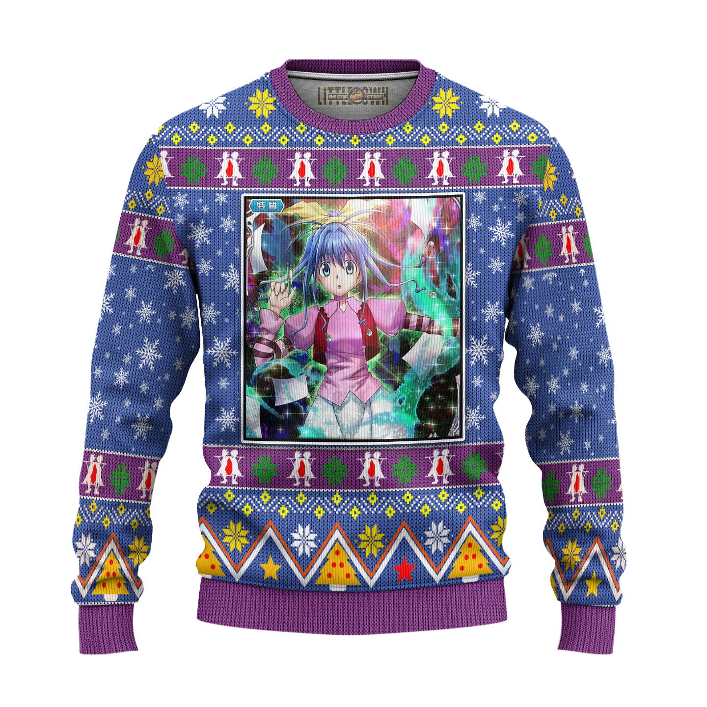 Neon Nostrade Anime Ugly Christmas Sweater Hunter x Hunter Gift For Fans