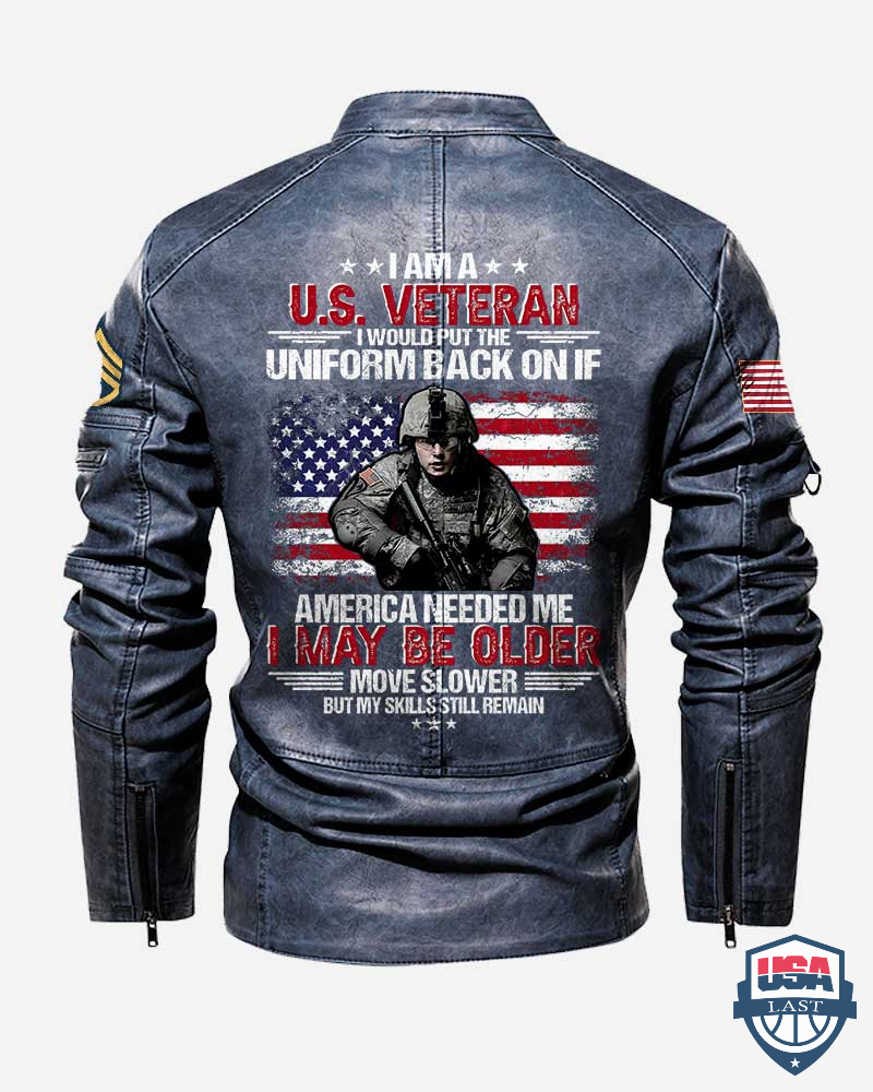 I-Am-A-US-Veteran-I-Would-Put-The-Uniform-Back-On-If-America-Need-Me-Button-Collar-Leather-Jacket-4.jpg