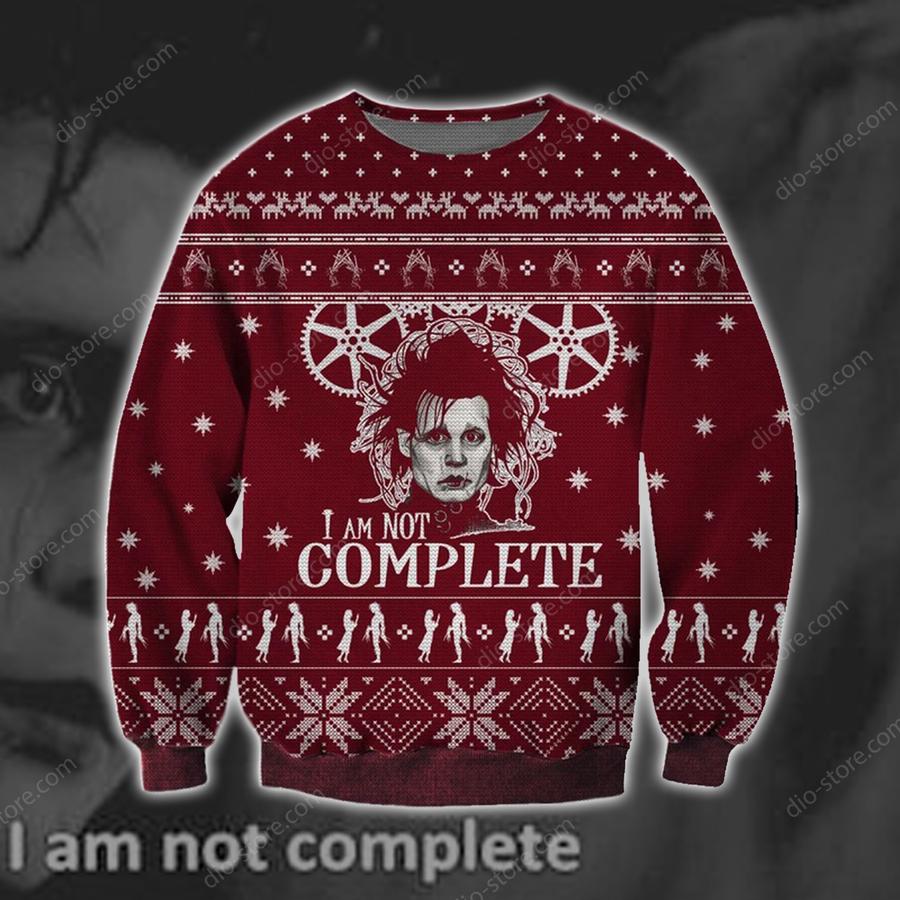 I Am Not Complete Christmas Sweater