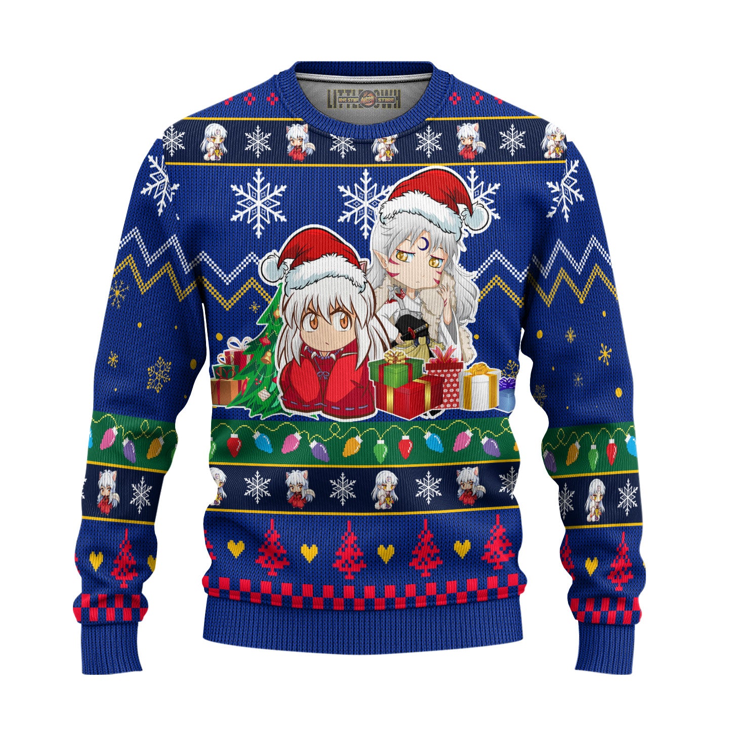 Inuyasha x Sesshomaru Anime Ugly Christmas Sweater InuYasha Gift For Fans