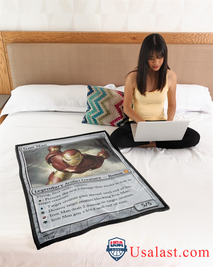 Iron-Man-Magic-Card-Fleece-Blanket-1.jpg