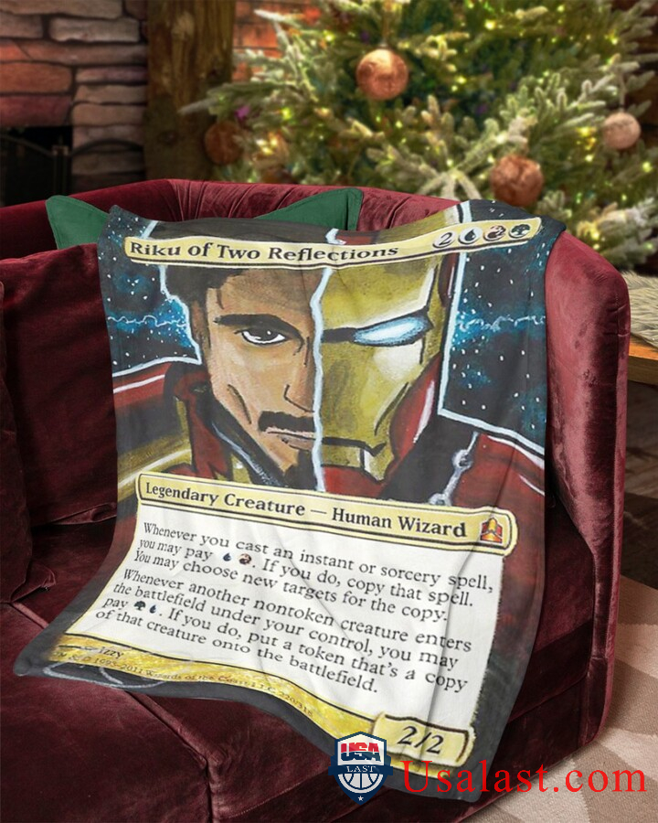 Iron-Man-Riku-OF-Two-Reflections-Fleece-Blanket-2.jpg