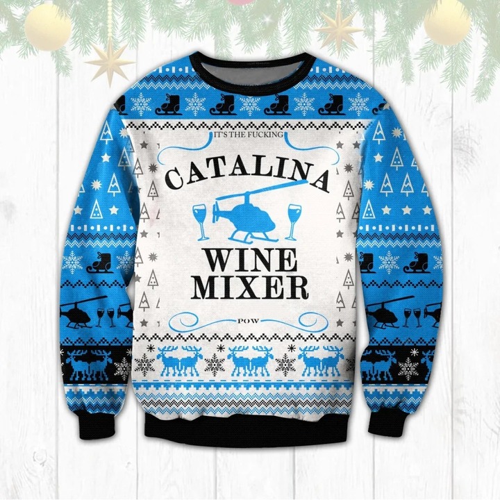 Catalina Wine Mixer Ugly Christmas Sweater