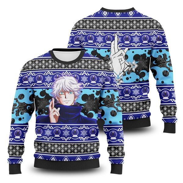 Jujutsu Kaisen Gojo Christmas Sweater