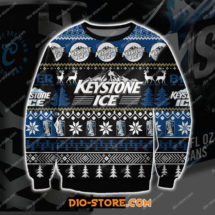 Keystone Ice Beer Christmas Sweater