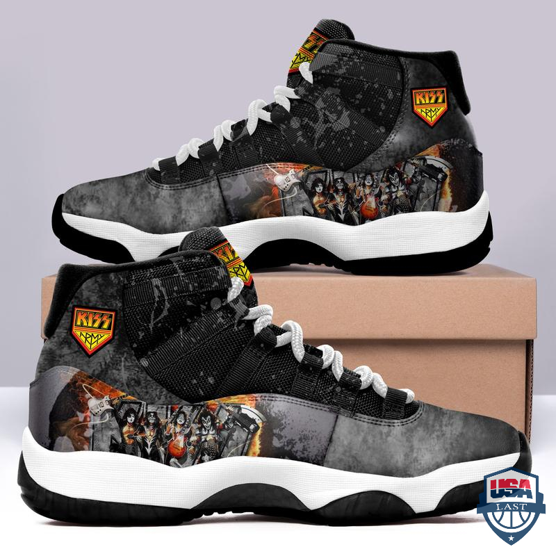 Kiss Rock Band Air Jordan 11 Shoes Sneaker