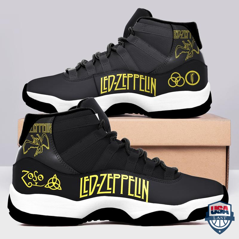 Led Zeppelin Air Jordan 11 Shoes Sneaker