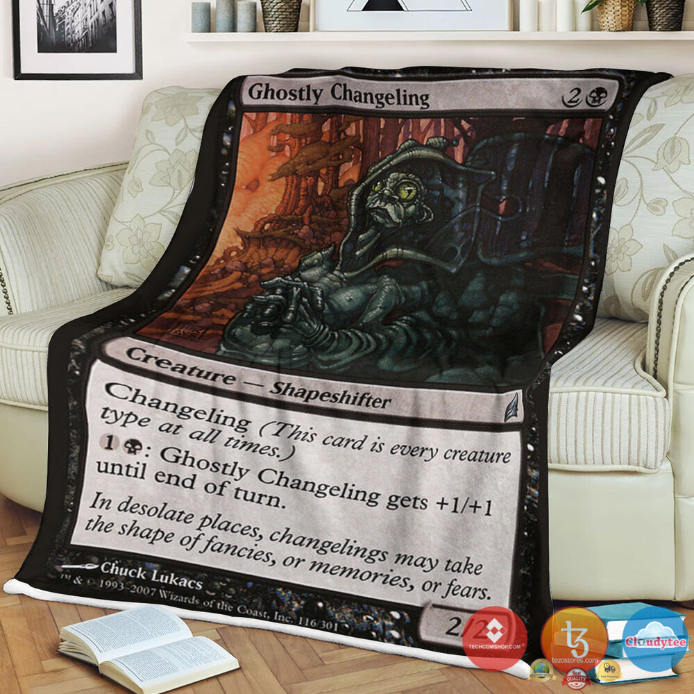 Lorwyn 116 Ghostly Changeling Blanket