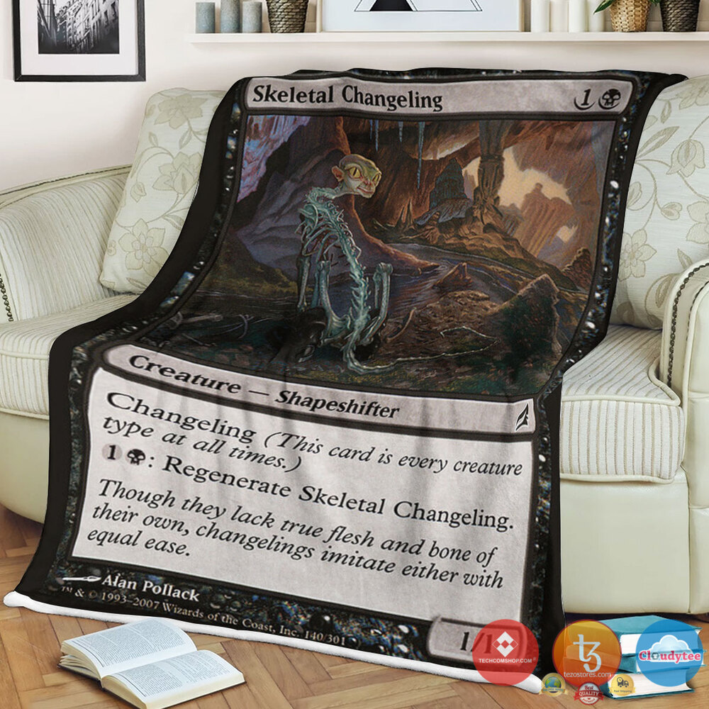 Lorwyn 140 Skeletal Changeling Blanket