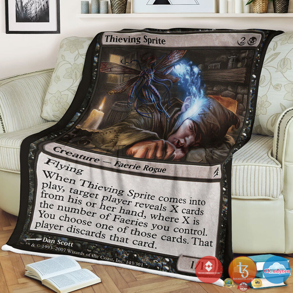 Lorwyn 143 Thieving Sprite Blanket