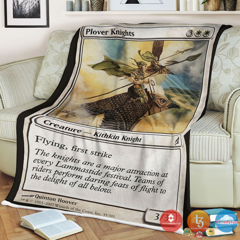 Lorwyn 35 Plover Knights Blanket