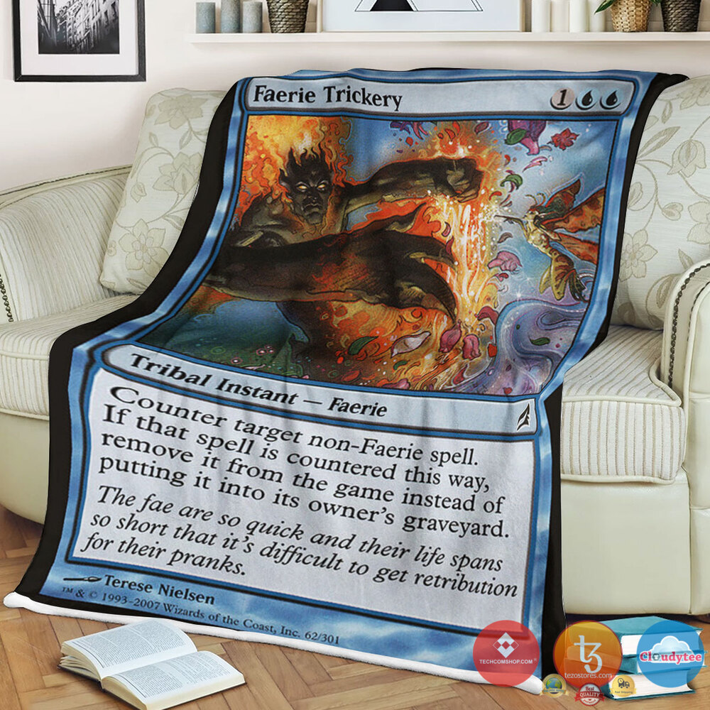 Lorwyn 62 Faerie Trickery Blanket