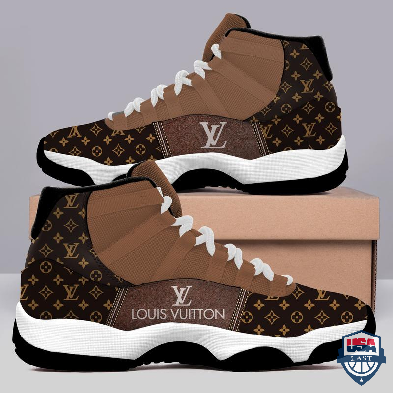 Louis Vuitton Air Jordan 11 Shoes Sneaker Style 01